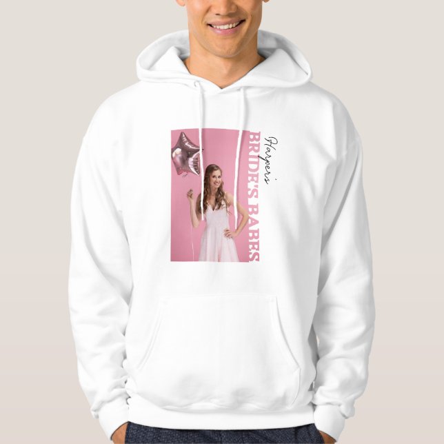 Sudadera con Foto de Bride’s Babes | Despedida de  (Anverso)
