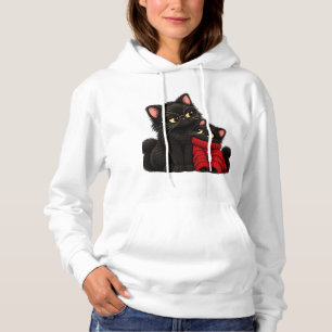 Sudadera con Gato Negro Adorable - Gato Negro con