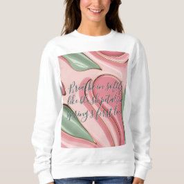 Sudadera con gráfico abstracto elegante