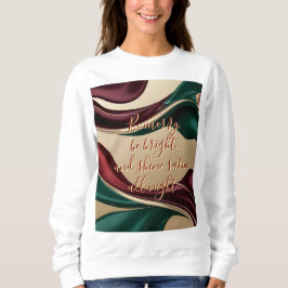 Sudadera con gráfico abstracto elegante