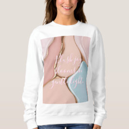 Sudadera con gráfico abstracto elegante