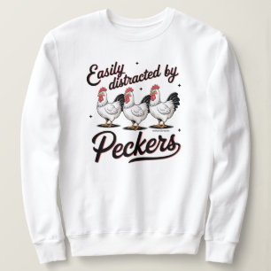 Sudadera con gráfico de cita divertida