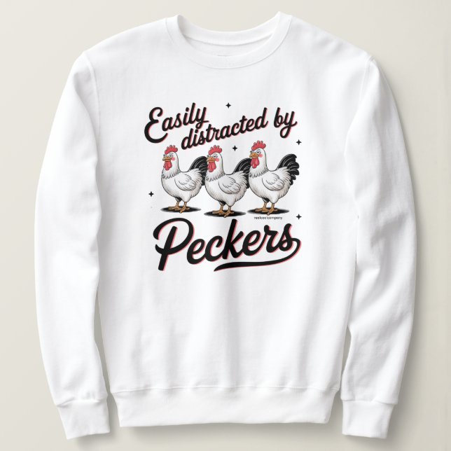 Sudadera con gráfico de cita divertida (Anverso del diseño)