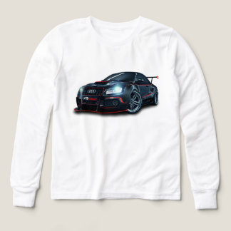 Sudadera con gráfico de coche sintonizador deporti