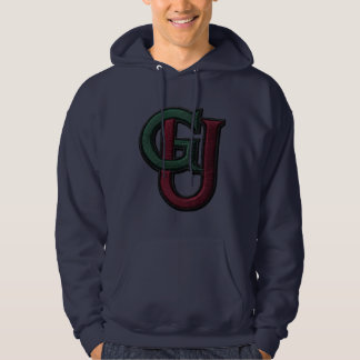 Sudadera con gráfico de monograma universitario