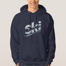 Sudadera con gráfico de montaña de esquí – Aventur