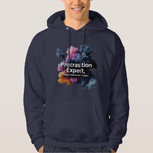 Sudadera con gráfico de nube de humo en negrita