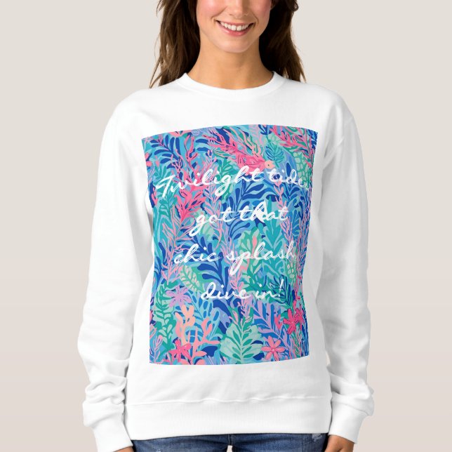 Sudadera con gráfico elegante (Anverso)