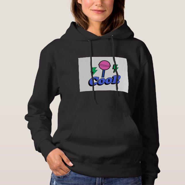 Sudadera con gráfico genial negro (Anverso)