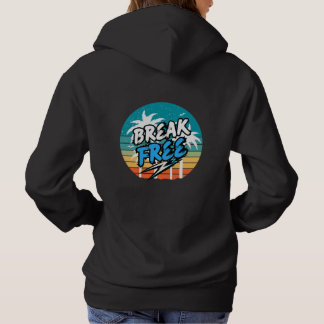 Sudadera con gráfico retro de 'Libérate'