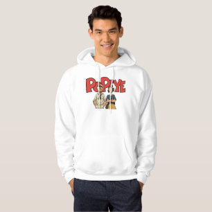 sudadera con gráfico retro del personaje popeye vi