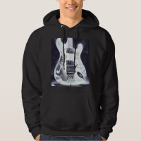 Sudadera con guitarra personalizada para amantes d