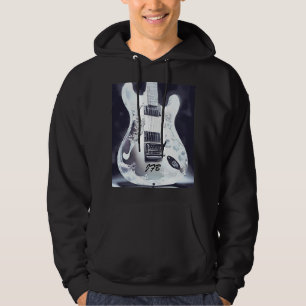 Sudadera con guitarra personalizada para amantes d