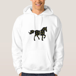 Sudadera con icono de caballo de galaxia – Identid