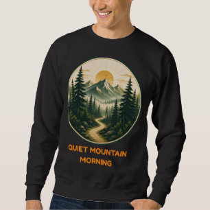 Sudadera con Insignia de Naturaleza de Mañana de M