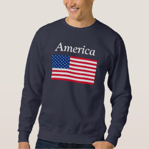 Sudadera con la bandera americana