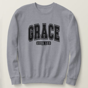 Sudadera con la fe cristiana de Gracia