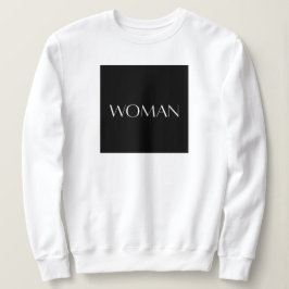 Sudadera con la firma de mujer