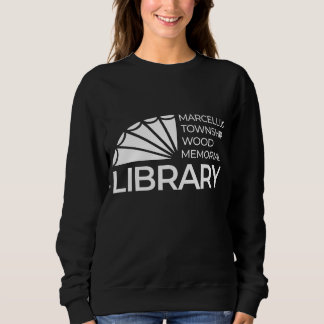 Sudadera con logo blanco