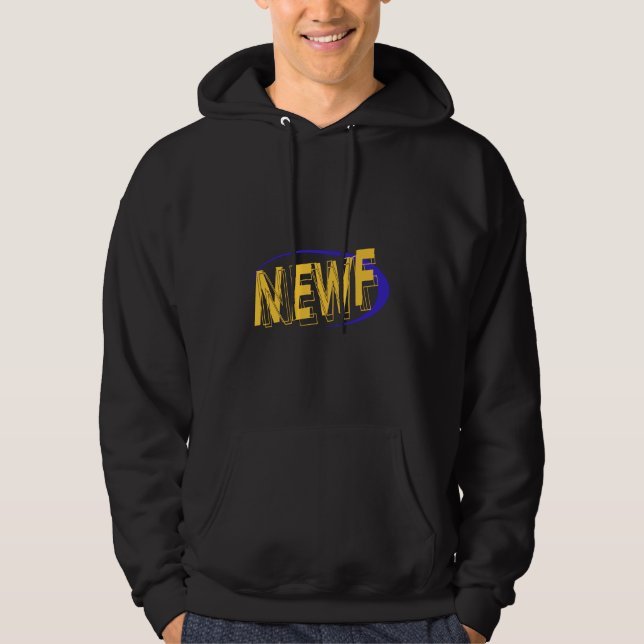 Sudadera con logo de Notta Bear NEWF para hombres (Anverso)