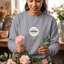 Sudadera con logotipo - colocación central en el p