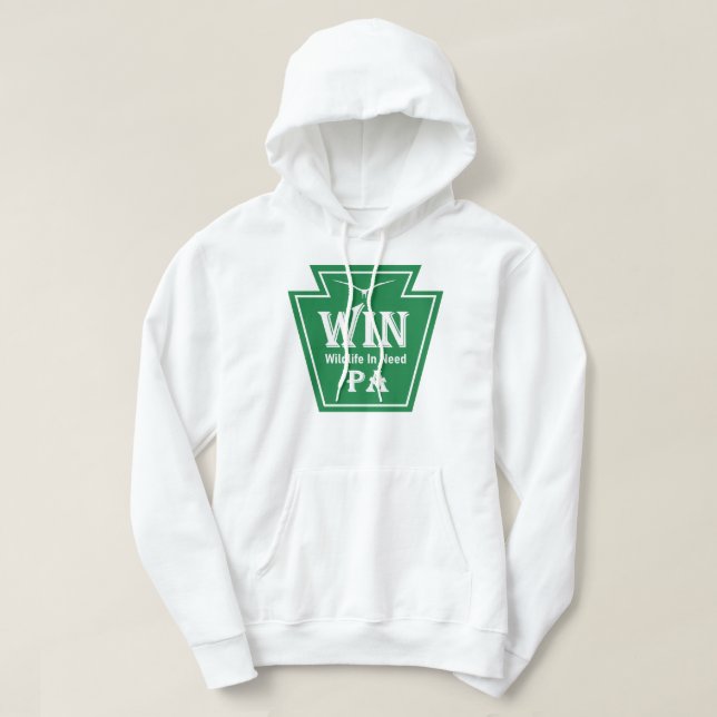 Sudadera con logotipo de WIN (Diseño del anverso)