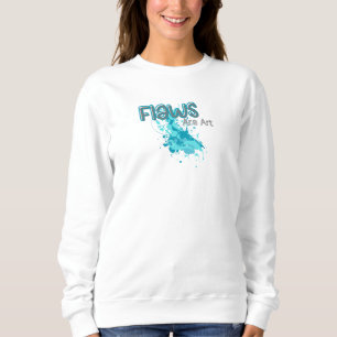 Sudadera con 'Los Defectos Son Arte' – Frase Posit