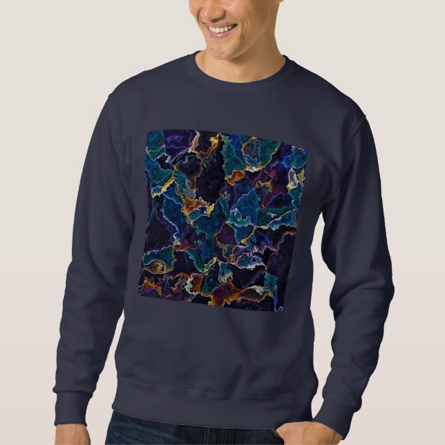 Sudadera con manchas de aceite (Anverso)
