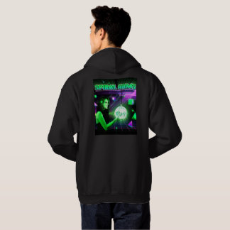 Sudadera con mangas en espiral