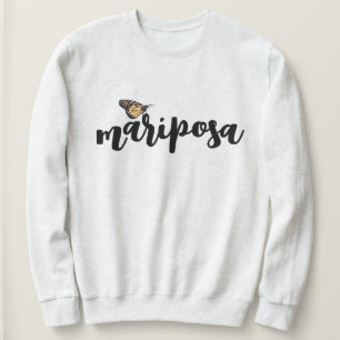 Sudadera con Mariposa Script Monarch Butterfly