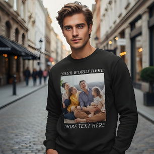 Sudadera con memoria de foto personalizada con tu 