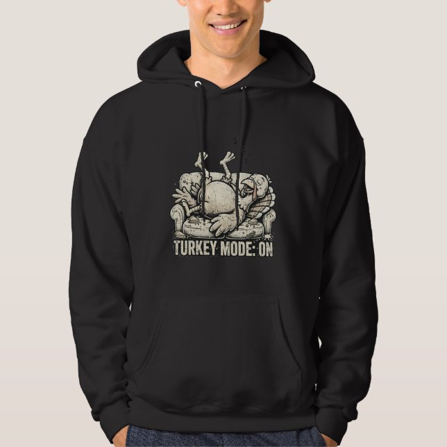Sudadera con modo pavo activado (Anverso)
