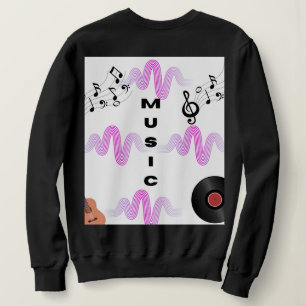 Sudadera con música de vinilo retro – Vintage - 