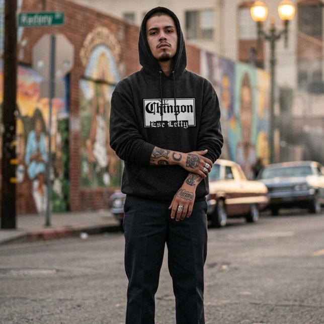 Sudadera con nombre personalizado Chingón (Chingón Custom Name Hoodie)