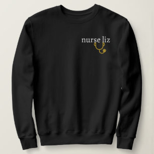 Sudadera con nombre y credencial personalizados de