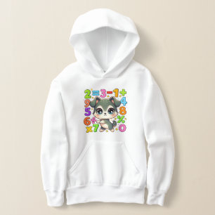 Sudadera con números de gatito de matemáticas lind
