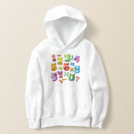 Sudadera con números de matemáticas para niños | D