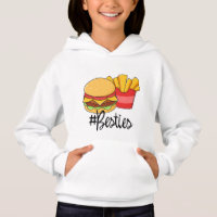Sudadera con papas fritas de hamburguesa de mejore