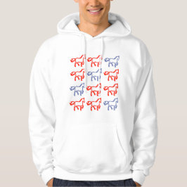 Sudadera con patrón de símbolo de caballo – Regalo