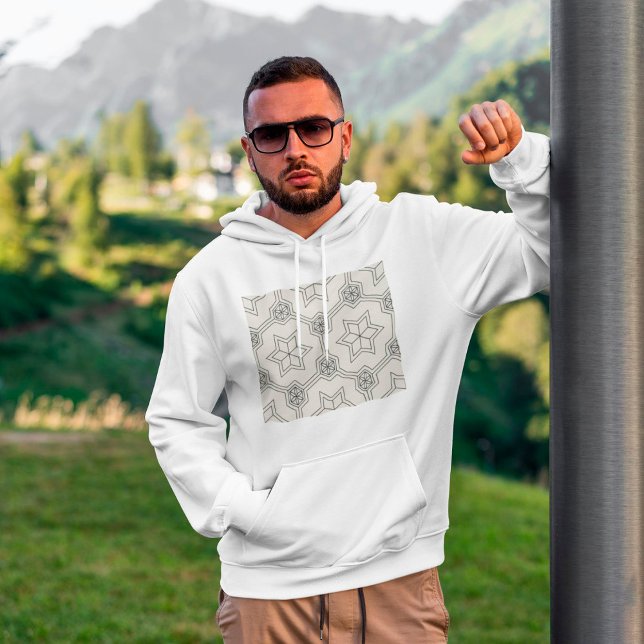 Sudadera con patrón geométrico continuo (Subido por el creador)