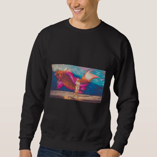Sudadera Con peces (Anverso)