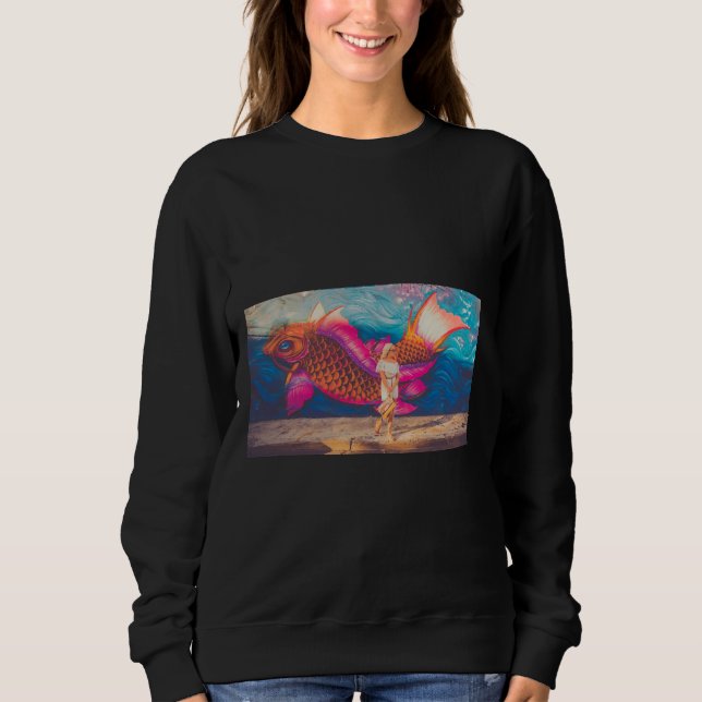 Sudadera Con peces (Anverso)