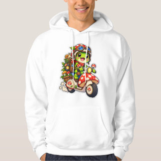 Sudadera con personaje de dibujos animados kawaii