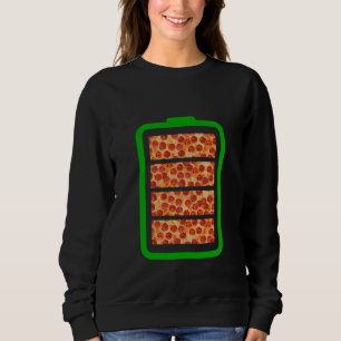 Sudadera Con Poder de Pizza - Amantes de la Pizza