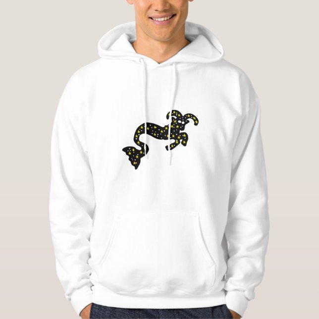 Sudadera con signo de estrella de cabra marina de  (Anverso)