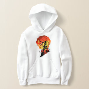 Sudadera con silueta de cadena de sombra vengativa