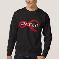 Sudadera con símbolo de infinito ILIMITADO