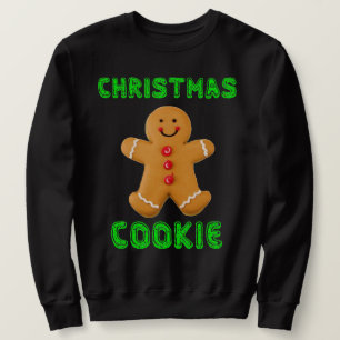 Sudadera con suéter feo divertido de galleta de Na