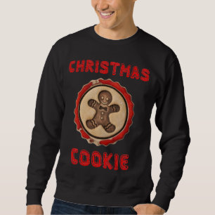 Sudadera con suéter feo divertido de galleta de Na