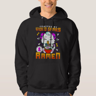 Sudadera Con tecnología de videojuegos y ramen anime kawaii